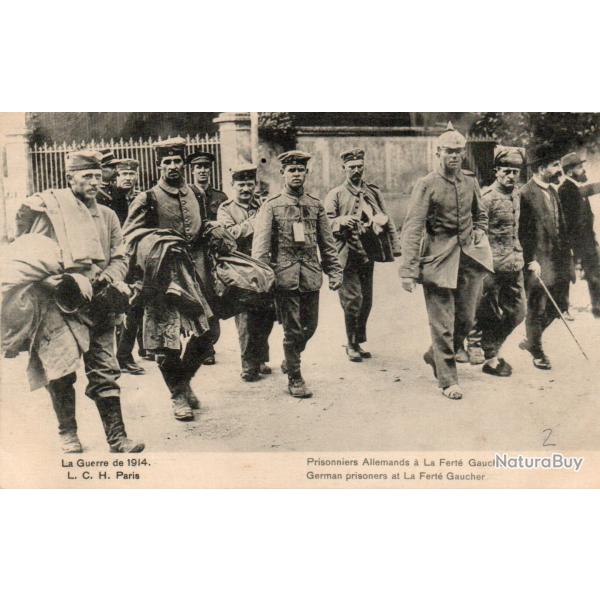 CPA - PRISONNIERS ALLEMANDS A LA FERTE-GAUCHER N�4219