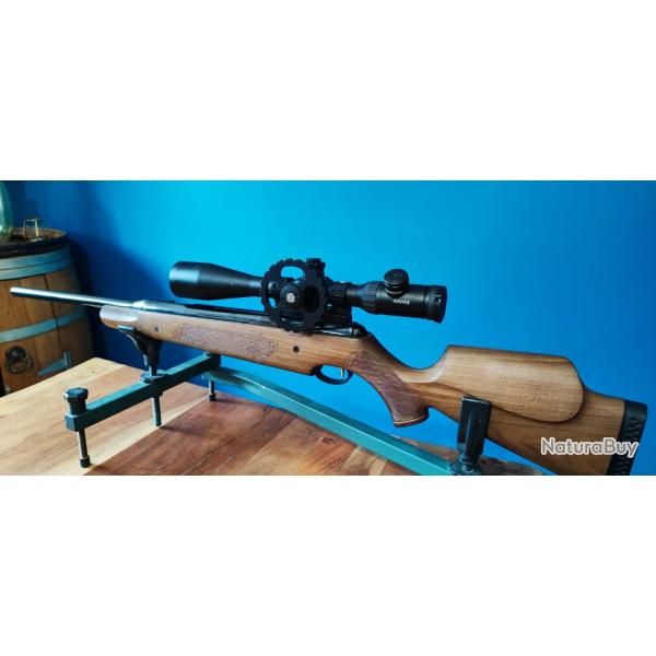 Air Arms Pro Sport Walnut .22 (5,5 mm) + Hawke Airmax 30 6-24�50 SF IR        /! Prix NaturaBuy /!