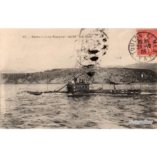 CPA - Marine de Guerre - Sou - Marin " ALCSE "N�4216