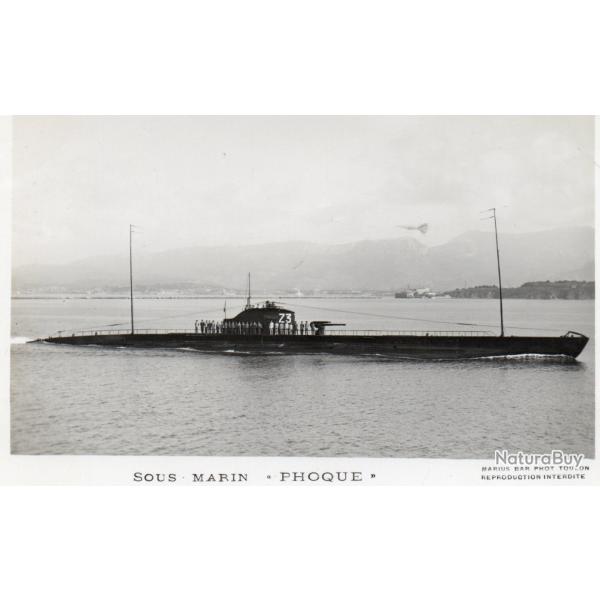 CPA - Marine de Guerre -  Sous - Marin " PHOQUE " N�4220