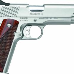 Pistolet semi automatique Kimber 1911 Cal.45ACP Stainless 2