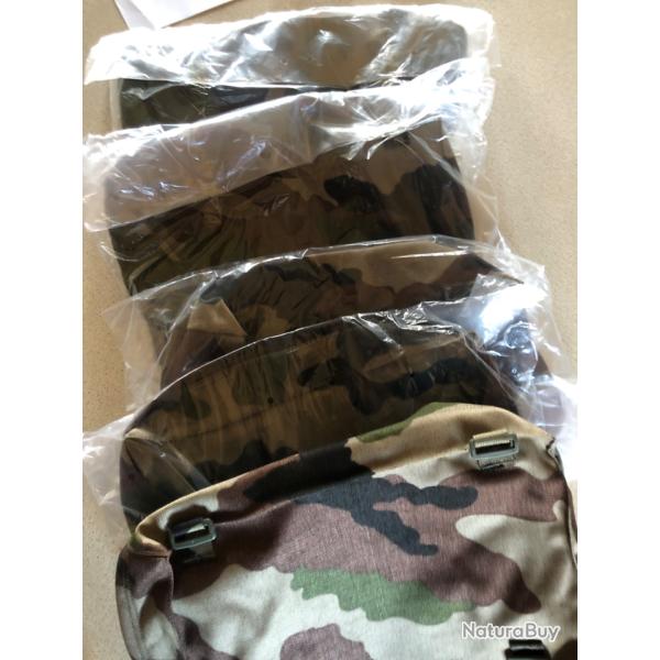Lot de 5 pochettes camouflage