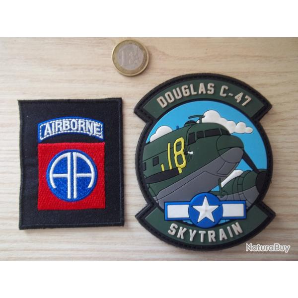 lot �cussons militaire US lib�ration insignes Airborne