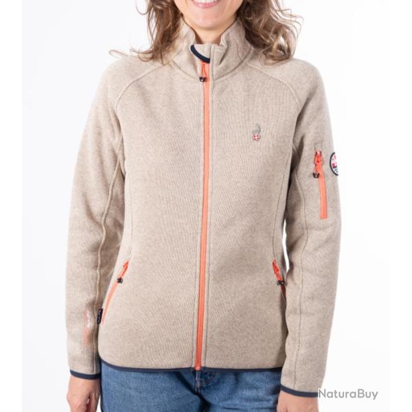 Veste Polaire de Randonn�e Femme Aulp Rikka Beige
