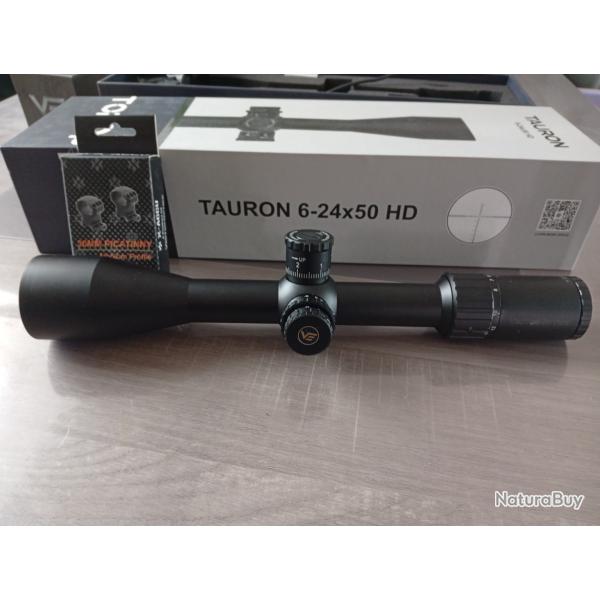 LUNETTE TAURON 6-24X50 HD SFP RET MPX1 vector optics