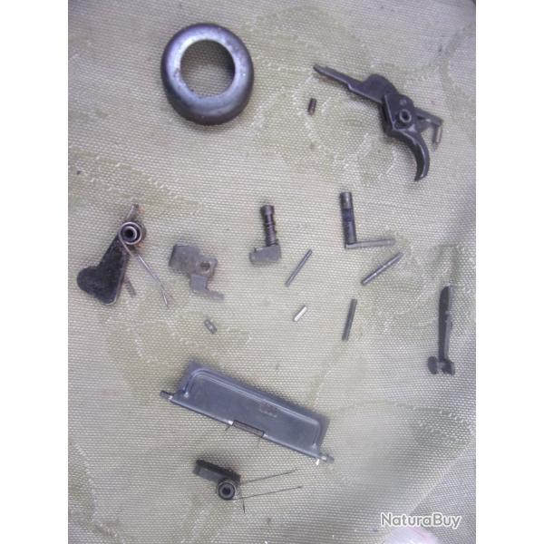 pices non-classes de fusil d'assault