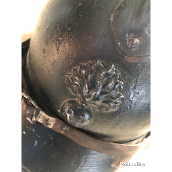 WW1 CASQUE DE POILU GRANDE TAILLE