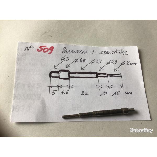 VENDU PAR LE-CUIRASSIER N509 PERCUTEUR A IDENTIFIER