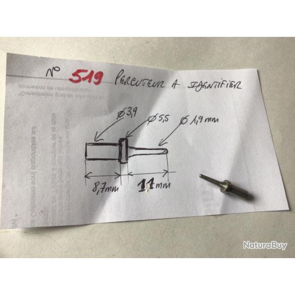 VENDU PAR LE-CUIRASSIER N519 PERCUTEUR A IDENTIFIER