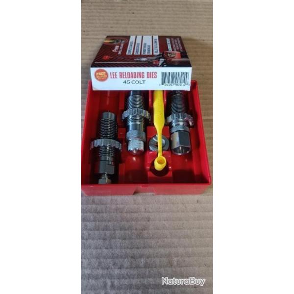 Jeu d'outils Lee cal. 45 colt ref 090514