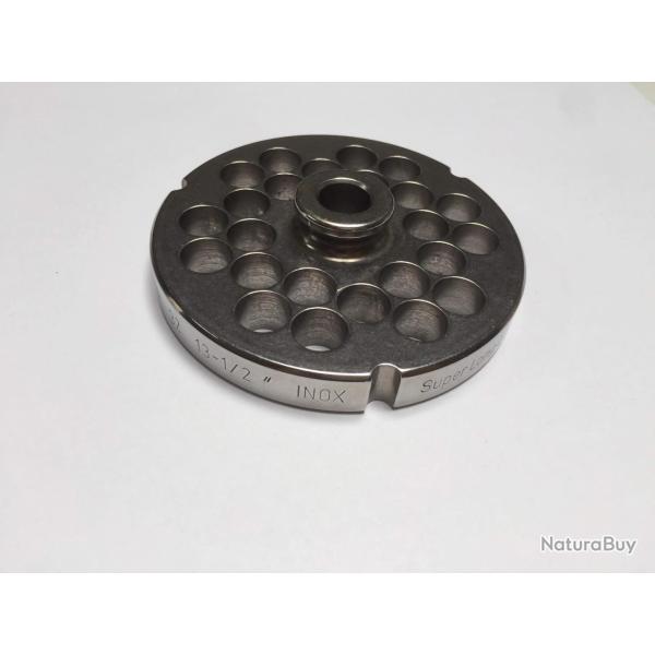 Plaque hachoir LW 32 ( 13 mm ) Long Life ( Super ) 1 Face , 3 Encoches