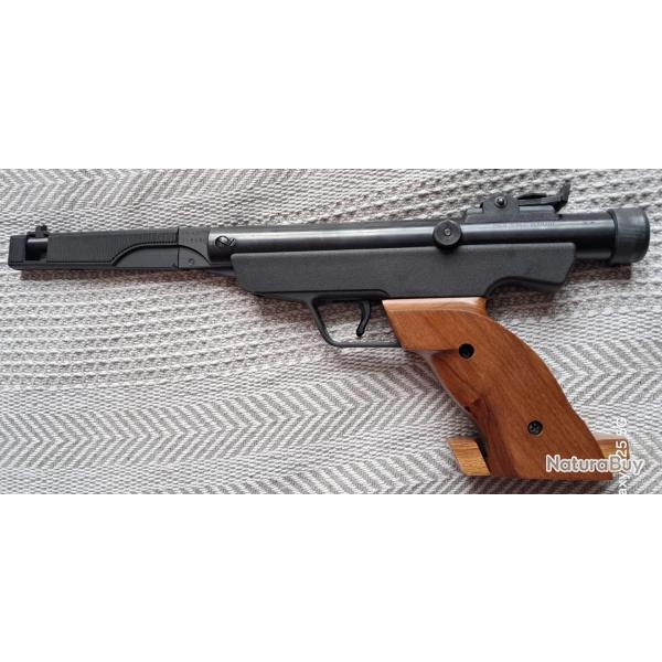RARE ! Pistolet air comprim� DIANA 6 M droitier � basculement de canon, 4.5mm diabolo