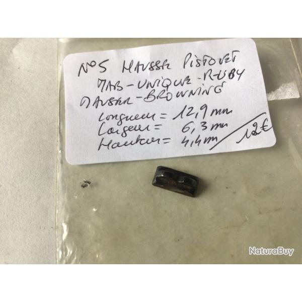 VENDU PAR LE-CUIRASSIER N 5 HAUSSE PISTOLET MAB-UNIQUE-RUBY -MAUSER-BROWNING