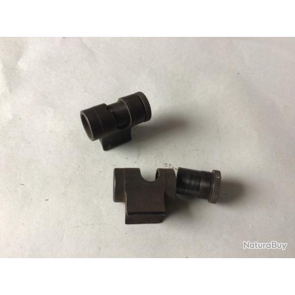 VENDU PAR LE-CUIRASSIER TUNEL DE VISE (ACIER) POUR INSERTS DE CARABINE GEVARM 22 SHORT A2