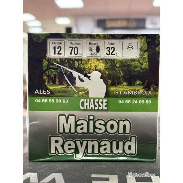CARTOUCHE MAISON REYNAUD tunet calibre 12 70 32g BJ x20