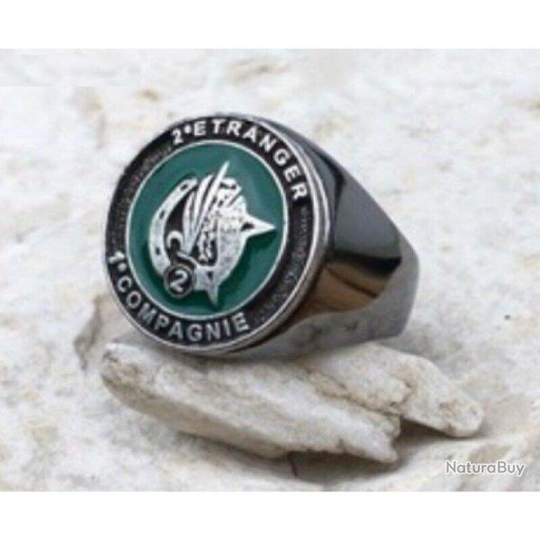 Bague l�gion �trang�re  2 REI, fremdenlegion, french foreign legion