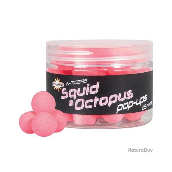 Pop Ups Dynamite N-Ticers Squid & Octopus 15mm