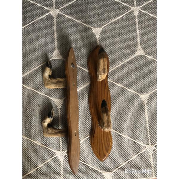 Rtelier en pate de chevreuil