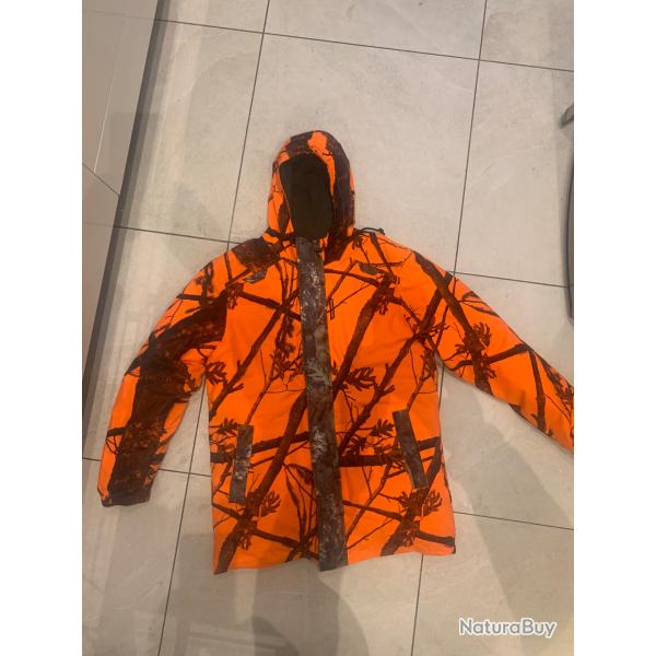 Veste de chasse fluo