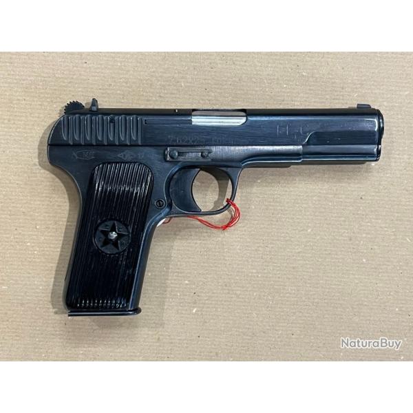 pistolet Tokarev mod. TT 33 calibre 7.62 Tokarev