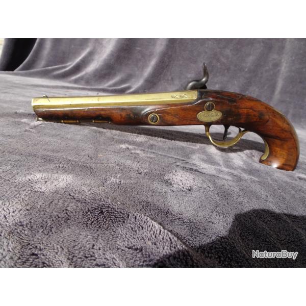Superbe pistolet Anglais vers 1805.