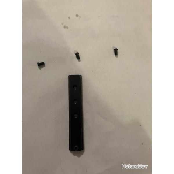 Rail pour Smith & Wesson BLACK K, L, N & X acier 11 mm