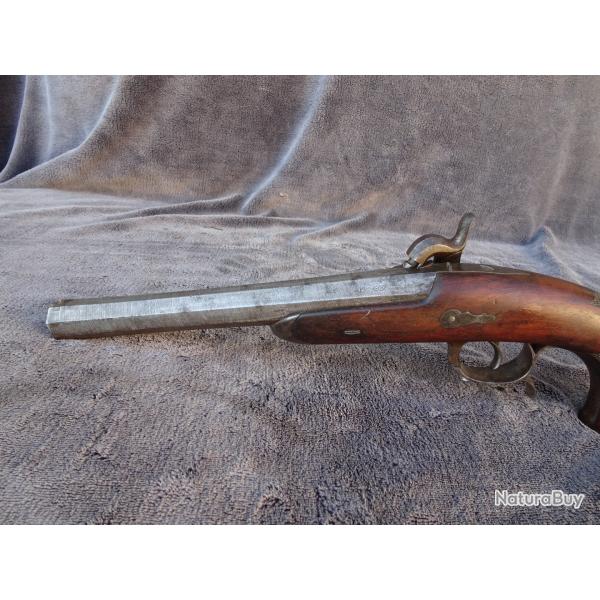 Joli pistolet d'officier modle 1833.