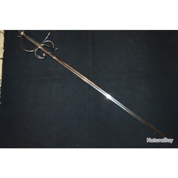 RAPIERE ANCIENNE DE STYLE XVI SIECLE-VIOLLET DE DUC-ANTIQUE 16TH CENTURY STYLE RAPIER SWORD