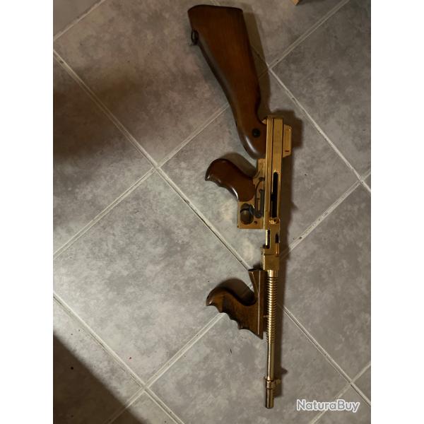 Airsoft Thomson plaqu� or 24k