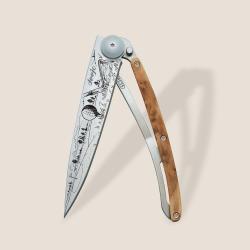 Couteau DEEJO 37G Gen&eacute;vrier / Art D&eacute;co