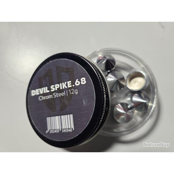 5x DEVIL SPIKE.68 - HDR68 en acier chrom�