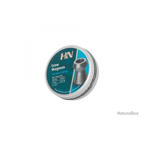 Plomb 5.5 mm H&N Sport Crow Magnum