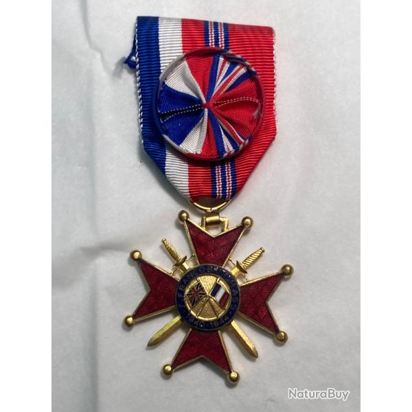 m�daille franco-british ww2