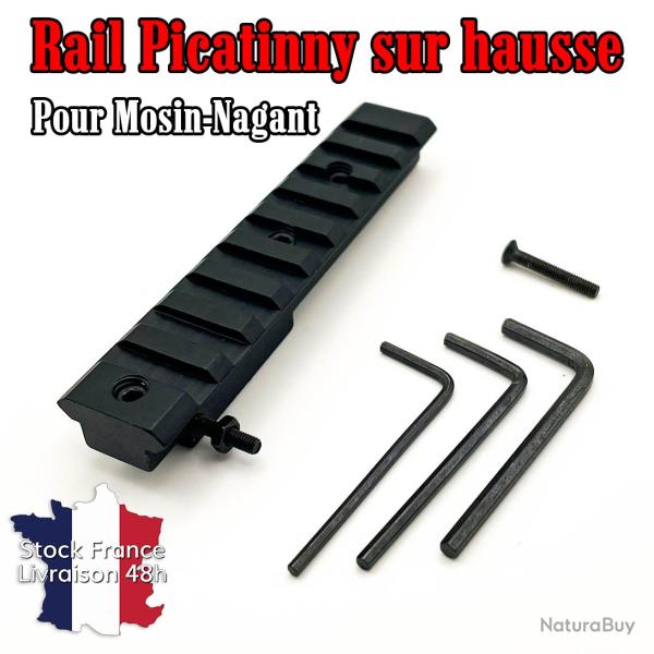 Rail picatinny pour Mosin-Nagant � la place de hausse