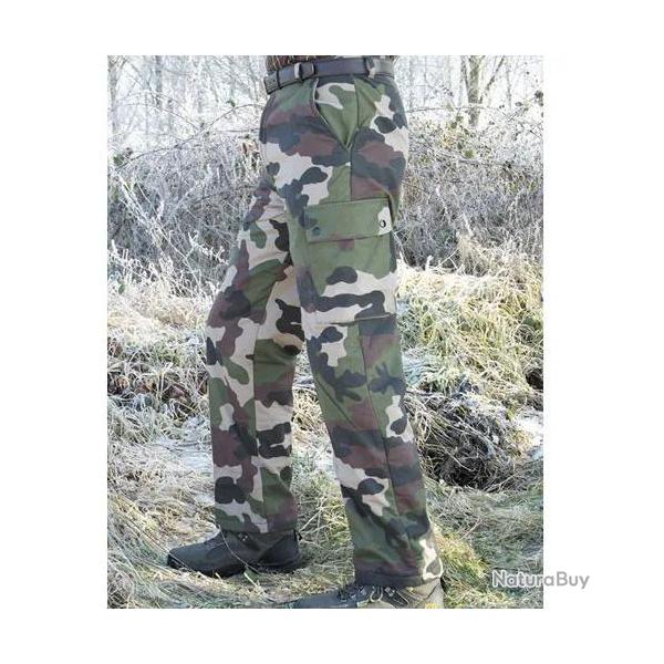 Pantalon F1 4 poches coton polyester polaire camo 38  50