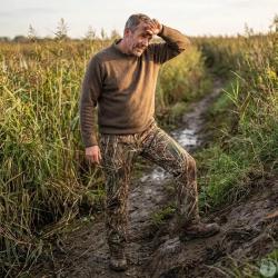 Pantalon Treeland gibier d eau Duck Pant camo roseaux