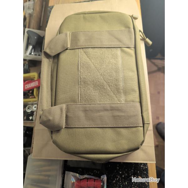 housse  de transport et protection arme de poing SABLE