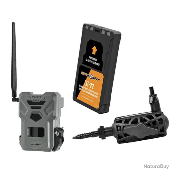 Pack Complet Pi�ge Photographique Flex Dark Spypoint