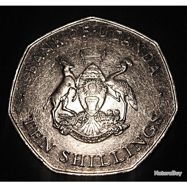 Ougnada piece de 10 shillings 1987 TTB