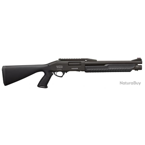 Fusil a pompe Fabarm MARTIAL CANTILEVER AB canon de 14'' Cal.12/76