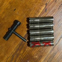 Lot de 4 Chokes Benelli Crio Plus - Calibre 20