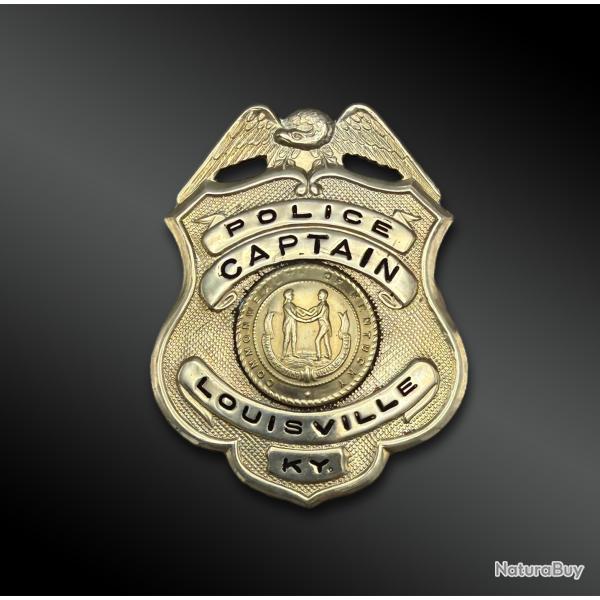 BADGE de police - Kentucky, Etats-Unis - Vers 1960
