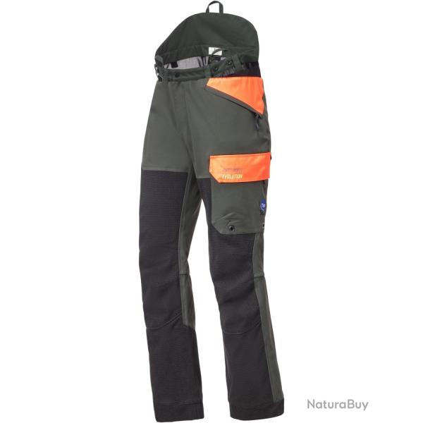 Pantalon de protection Waterproof Hatz Watz Couleur Vert Orange