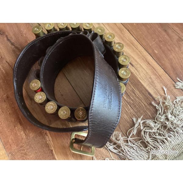 Cartouchi�re Holland et Holland longueur 120 cm 25 cartouches