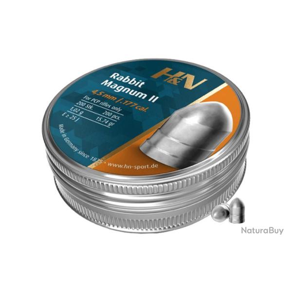 200 Plombs Rabbit Magnum II 4.5mm H&N