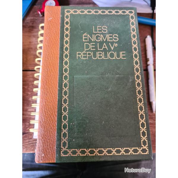 Les enigmes de la Ve republique tome 1 Histoire de notre temps Famot
