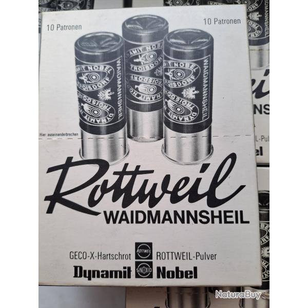 Lot de 4 bo�te de cartouche de chasse calibre 16/70