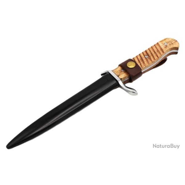 Poignard de tranch�e Allemand Daniel Herder Solingen fourreau noir