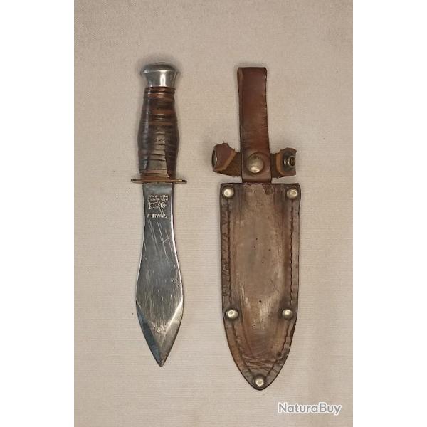 Couteau de lanc� fabrication SABATIER ann�es 40/50