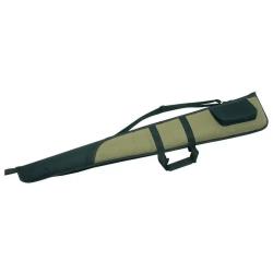 Fourreau fusil vert de 130cm Januel avec poche noire et bretelle